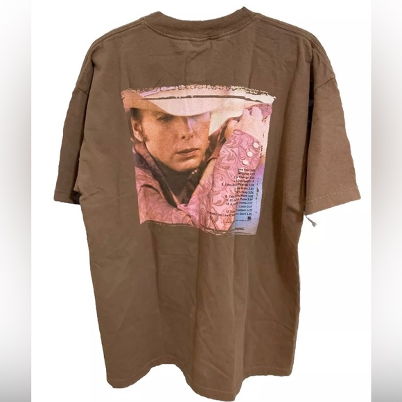 Vintage 1998 Dwight Yoakam Long Way Home Double Sided T-Shirt Sz XL Song List - Picture 2 of 6